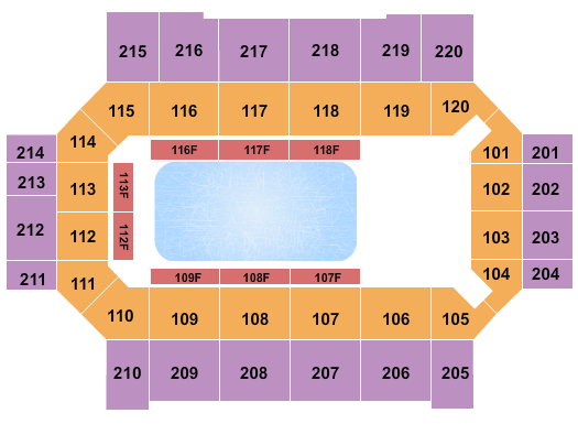 Broadmoor World Arena Disney On Ice Seating Chart